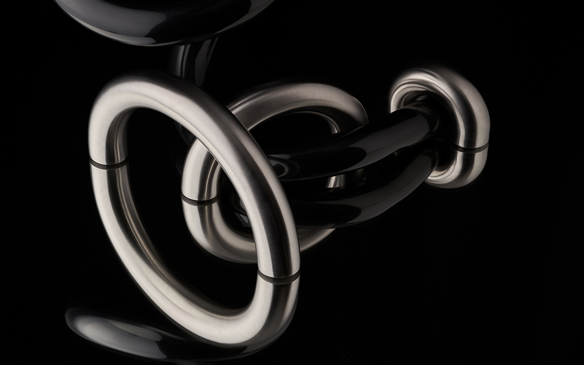 12900802140 Толстая ручка, средняяd line Tom Dixon  - Вид №3