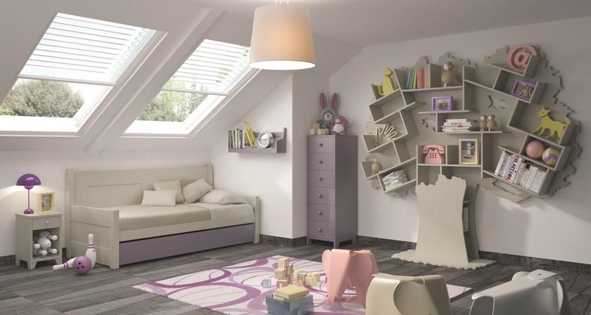 Mathy by Bols Открытый лакированный книжный шкаф Arbres sun-id-1393350 - Вид №2