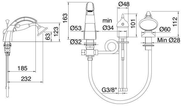 Rubinetterie Treemme Piccadilly sun-id-1377479 - Вид №1