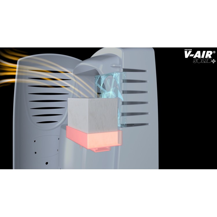 V-SOLIDP CARNIVL VECTAIR SYSTEMS Профессиональный картридж ароматизатора воздуха V-Air Solid PLUS Carnival Карнивал Черный (упаковка)  - Вид №2