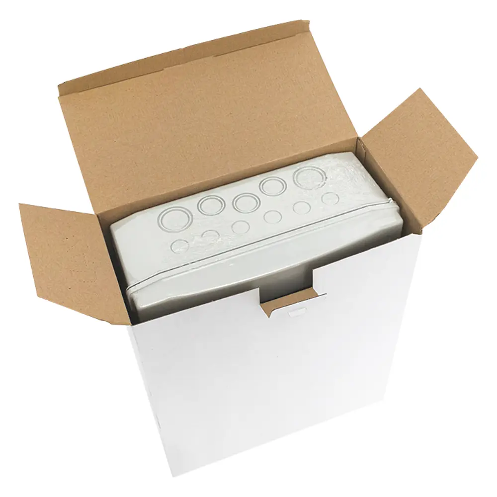 Щит распределительный навесной EKF Proxima Unix 65 18 модулей IP65 пластик цвет белый STLM-2182667 - Вид №4