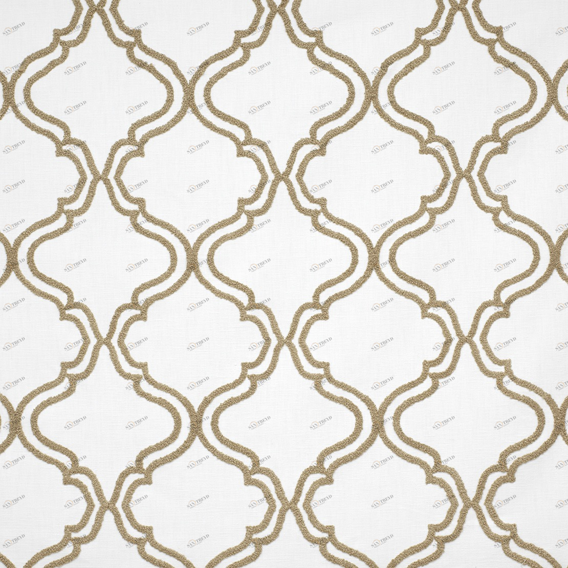 Рулон обоев MANOSQUE MANO81591112. Основа вышивка Casadeco