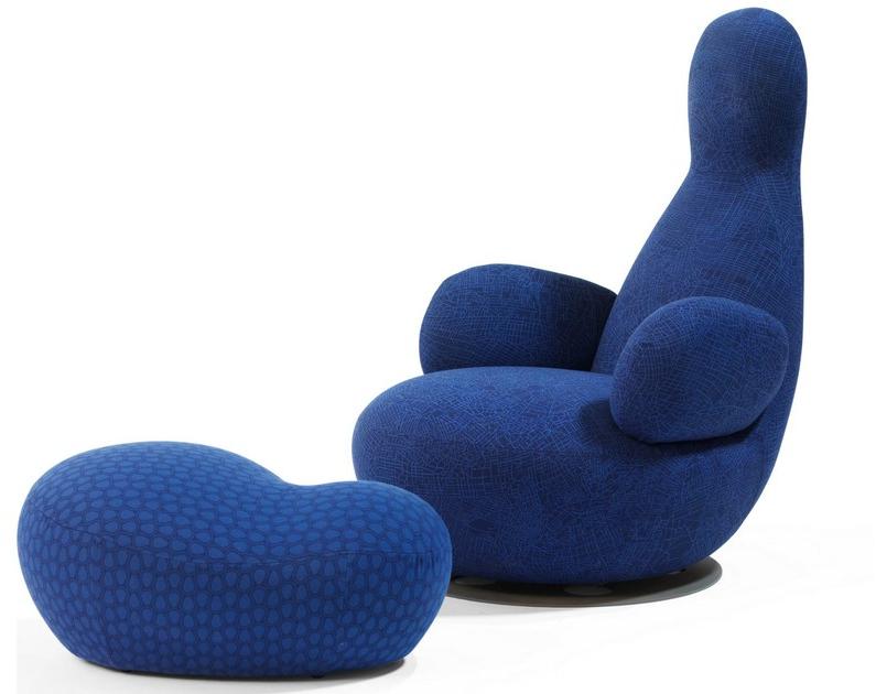 Blå Station Пуф из ткани / подставка для ног Oppo Bla Station sun-id-1488730 - Вид №5