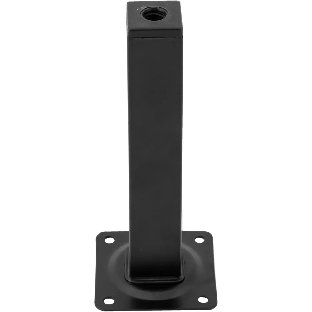 Ножка для мебели квадратная 25x25 мм высота 150 мм черная EDSON STLM-2045142 - Вид №2