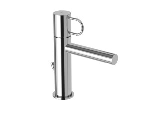 Смеситель для раковины с автоматическим сливом