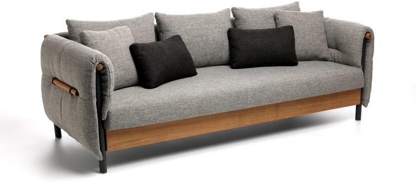 Talenti 3-х местный тканевый садовый диван Domino Domdiv - Вид №1