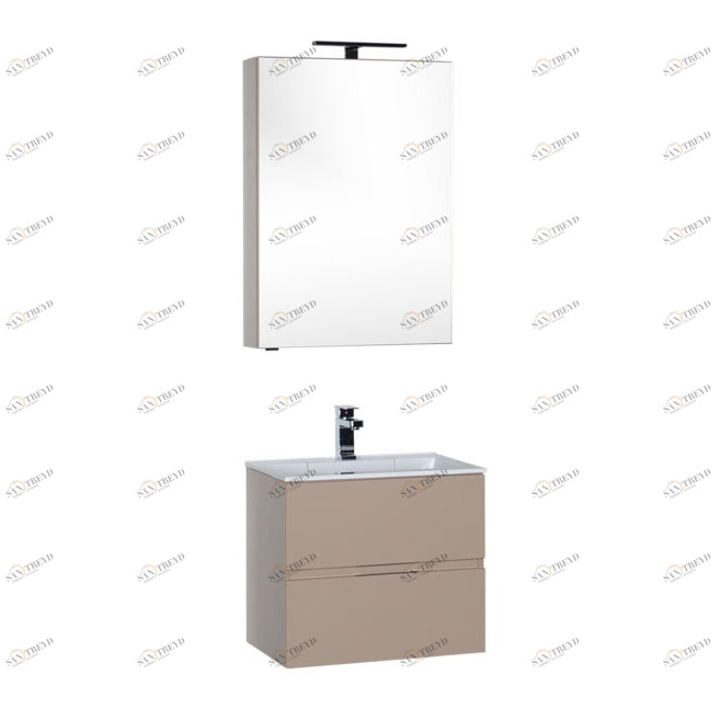 Комплект мебели Aquanet Алвита 60 капучино 00184574