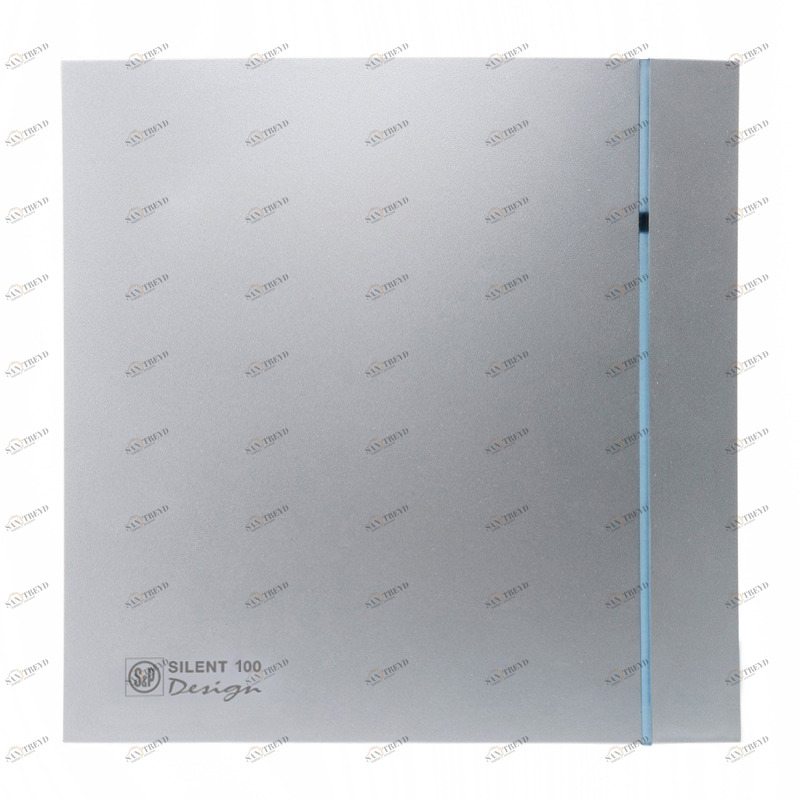 Накладной вентилятор Soler Palau SILENT-100 CRZ SILVER DESIGN 3C 5210603500