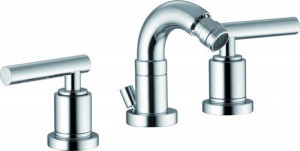 6225-010 Mariner Energy, смеситель для биде на 3 отверстия с донным клапаном, цвет хром