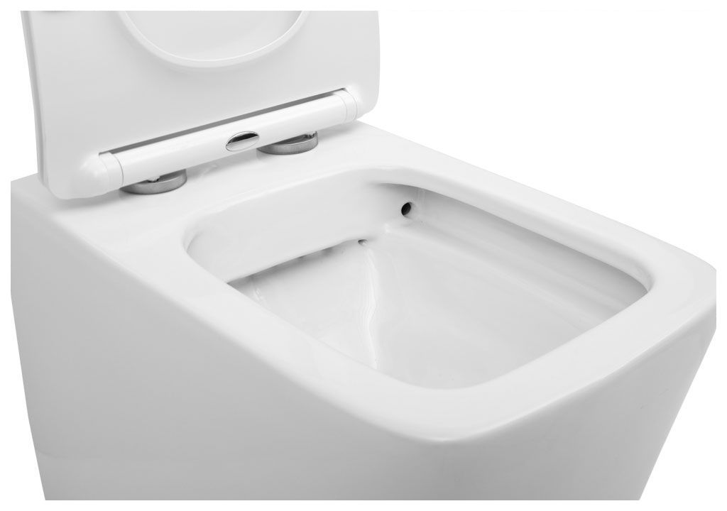 BL103NFST Приставной унитаз напольный Белый Aquanet TAVR Китай - Вид №16
