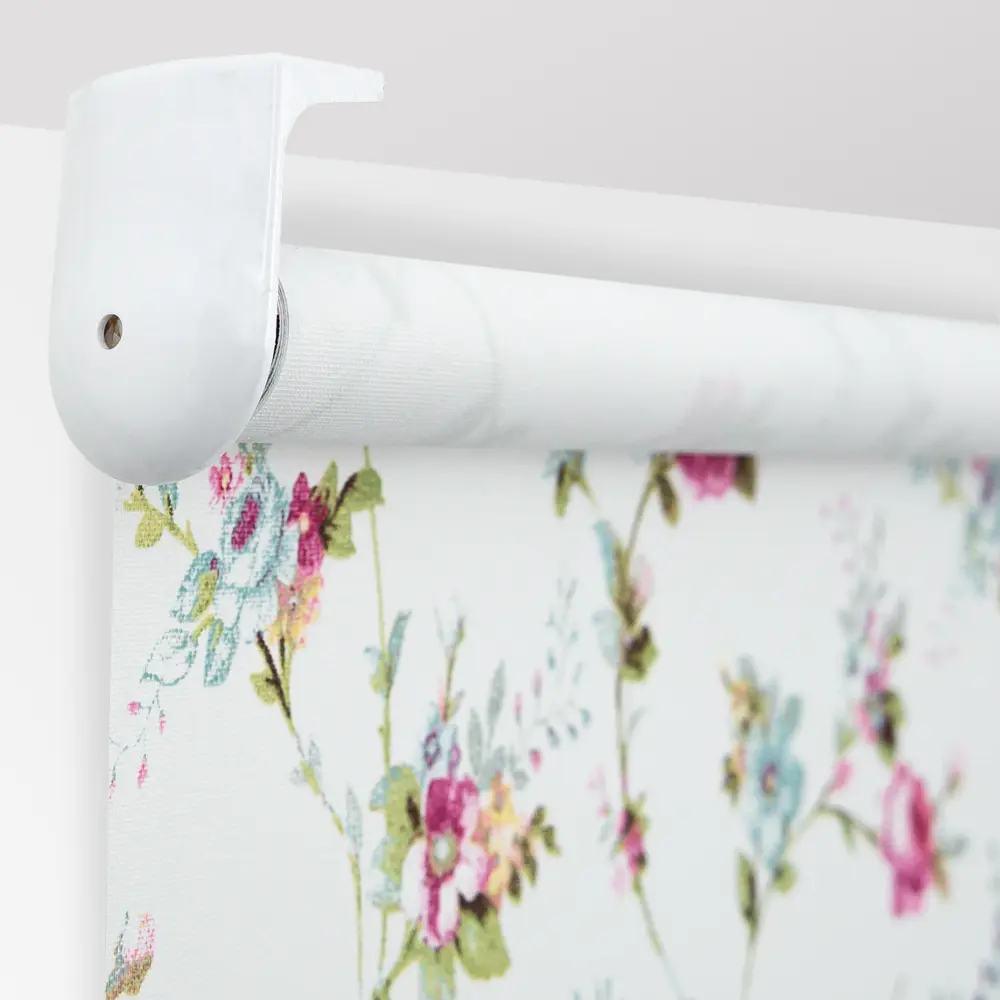 Штора рулонная «Цветы», 180х175 см, цвет белый Santreyd Шарм STLM-2158030 - Вид №2