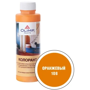 Колорант Husky Olimp акриловый 500 мл цвет №108 оранжевый 84391833 STLM-2189161