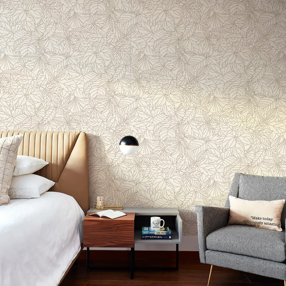 Обои флизелиновые Ornamy Hanna белые 1.06 м 8007-00 STLM-2005290 - Вид №2