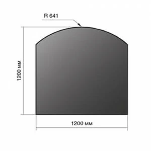 Везувий Лист напольный 1200*1200*2 R641