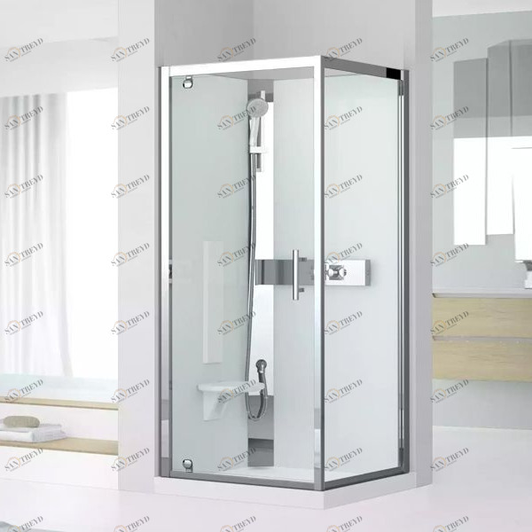 Novellini. Душевая кабина термостатическая 80x80 GF80 STANDARD с низким душевым поддоном GLAX 3 GL3GF80T1K