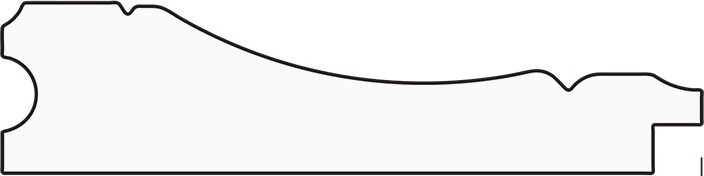 BY 7379 Зеркало в багетной раме - вензель серебряный 101 mm EVOFORM Octagon - Вид №4