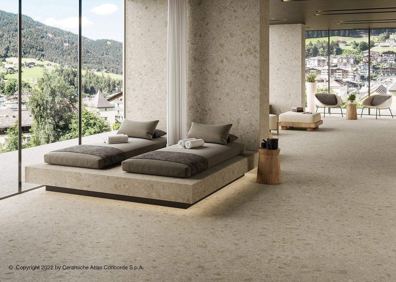 Пол / облицовка керамогранита с эффектом камня для внутреннего и наружного применения Atlas Concorde Boost Mix ARCH-00023665 - Вид №46