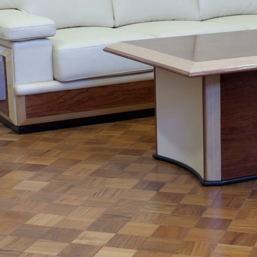 Модульный паркет Marco Ferutti Vario Vario Тик (Гладкая) 450х450 мм 2600600057 - Вид №2