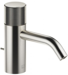 33501664-06 pure смеситель для умывальника однорычажный со сливным гарнитуром - платина матовая Dornbracht Meta