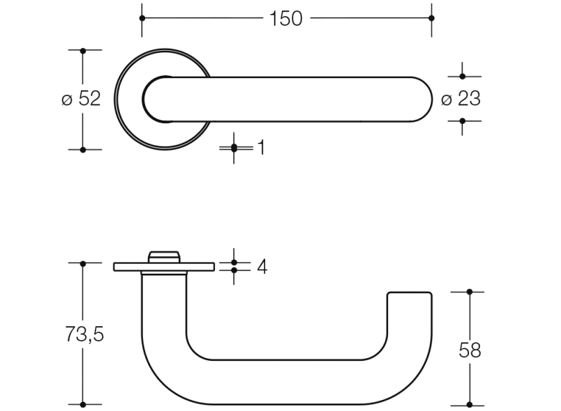 111PBIX02230 Свободно занятое множество HEWI Edition matt  - Вид №1
