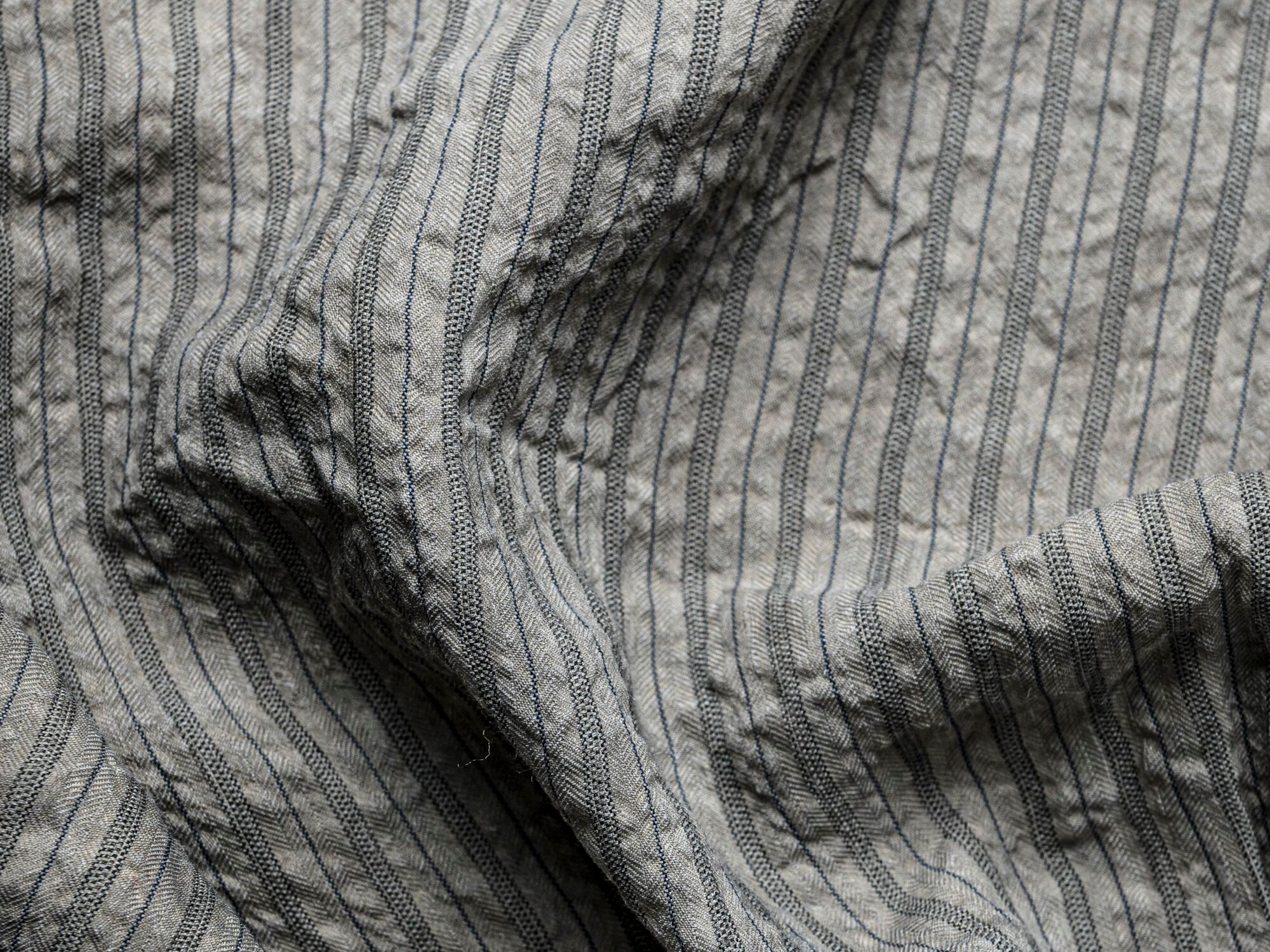 Ткань в полоску из льна, вискозы и хлопка The House of Lyria SAVOCA ARCH-00100034