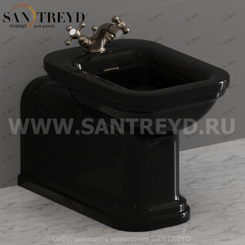4120K6 Биде напольное Waldorf Kerasan