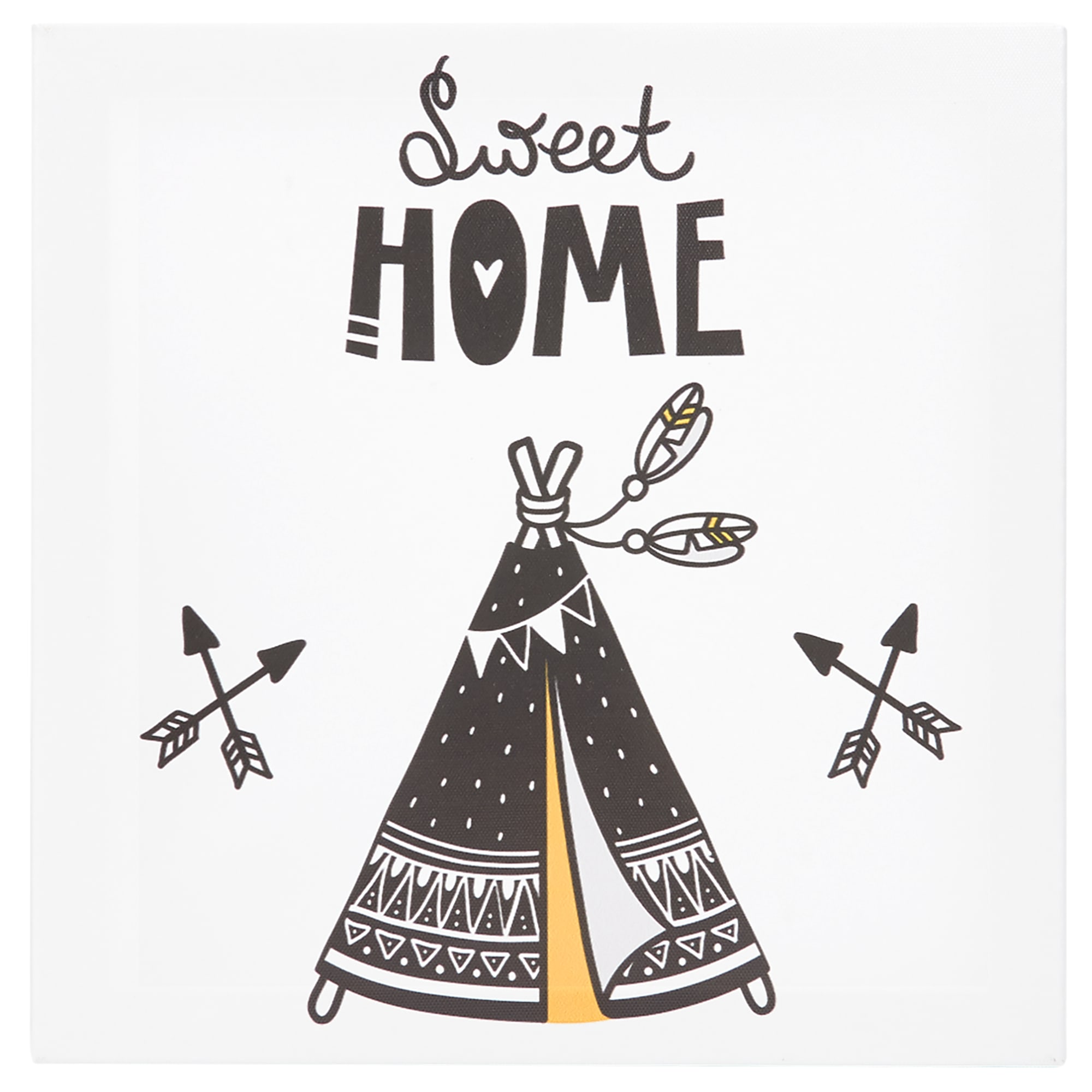 82402315 Картина на холсте «Милый дом» 30x30 см Santreyd 