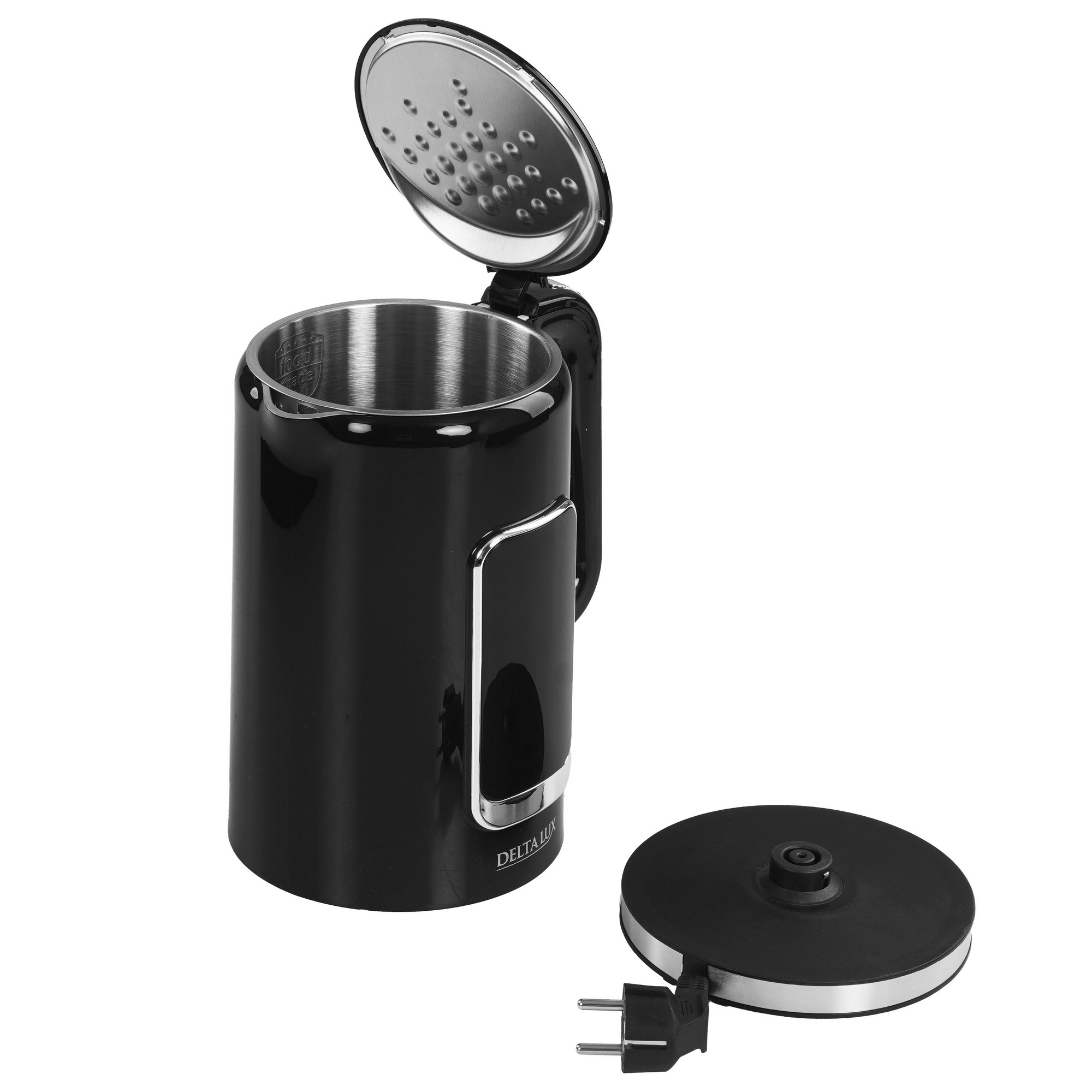 9211947 Электрочайник Delta Lux DE-1016 черный STDN-0138648 - Вид №4