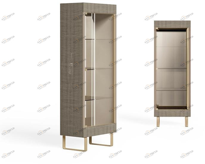 Barnini Oseo Витрина из лакированной древесины Richmond upon thames Rc140