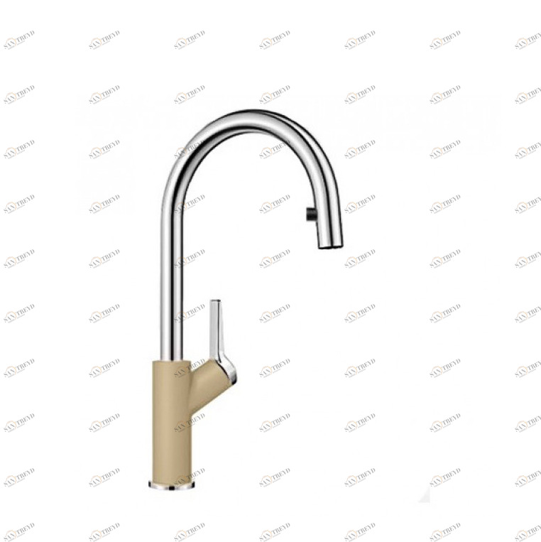 Смеситель для кухни Carena с выдвижным изливом 520986 BLANCO