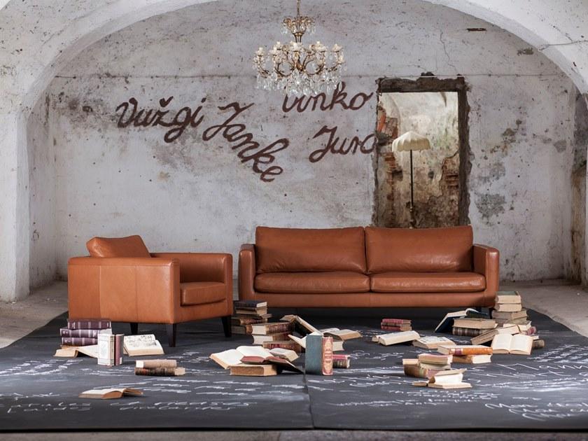 prostoria Кожаное кресло с подлокотниками Elegance sun-id-1403207 - Вид №1