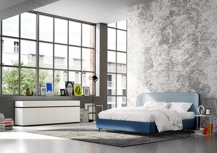 Kettnaker Двуспальная кровать с обивкой из ткани sun-id-1397926 - Вид №5