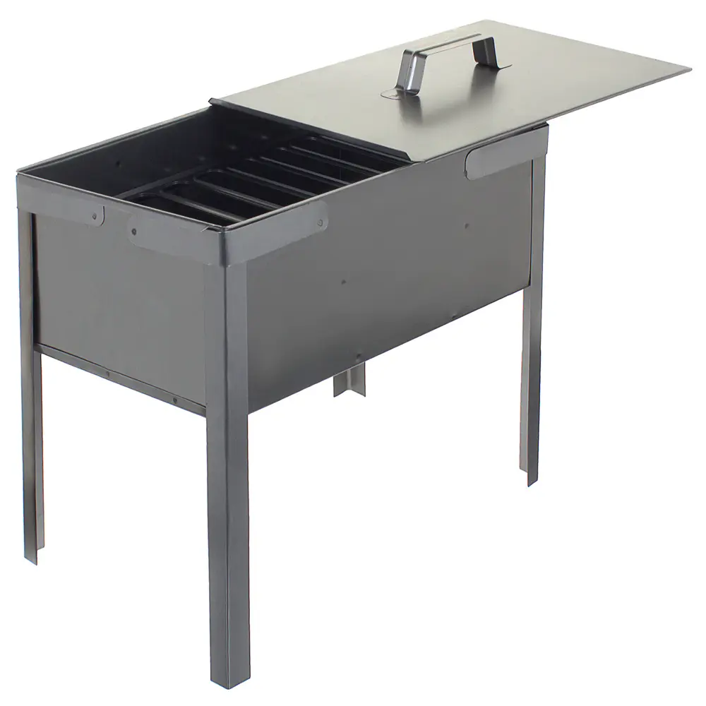 FIREWOOD Двухъярусная коптильня для горячего копчения с решетками 16089345 STLM-0006551 - Вид №1