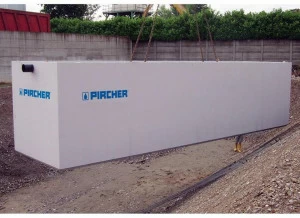 Pircher Прямоугольный первый дождевой бассейн