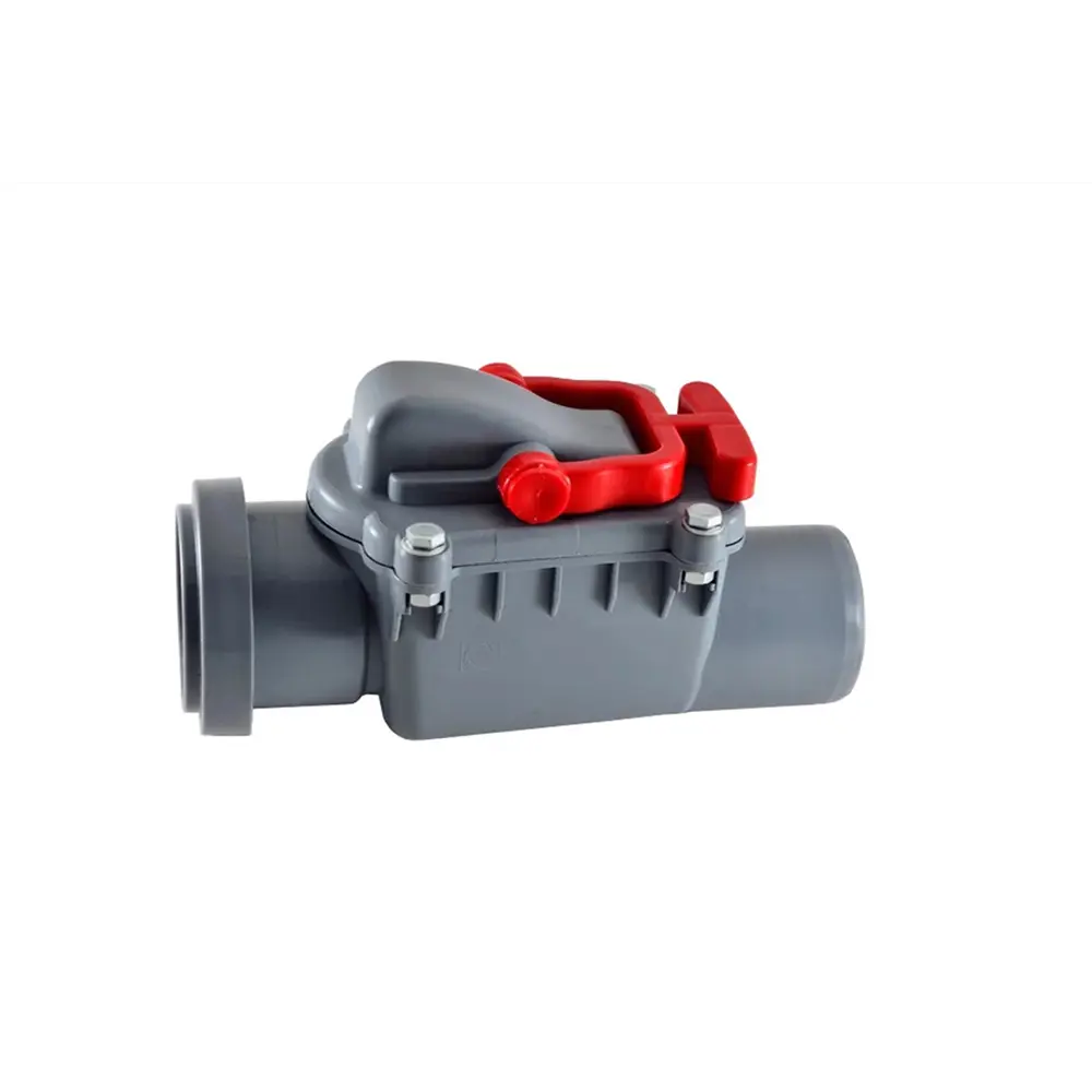 Клапан обратный канализационный Политэк 50 мм полипропилен STLM-2036765