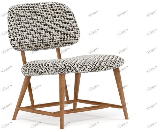 Mytto Стул из мягкой ткани Iconic sun-id-1372786