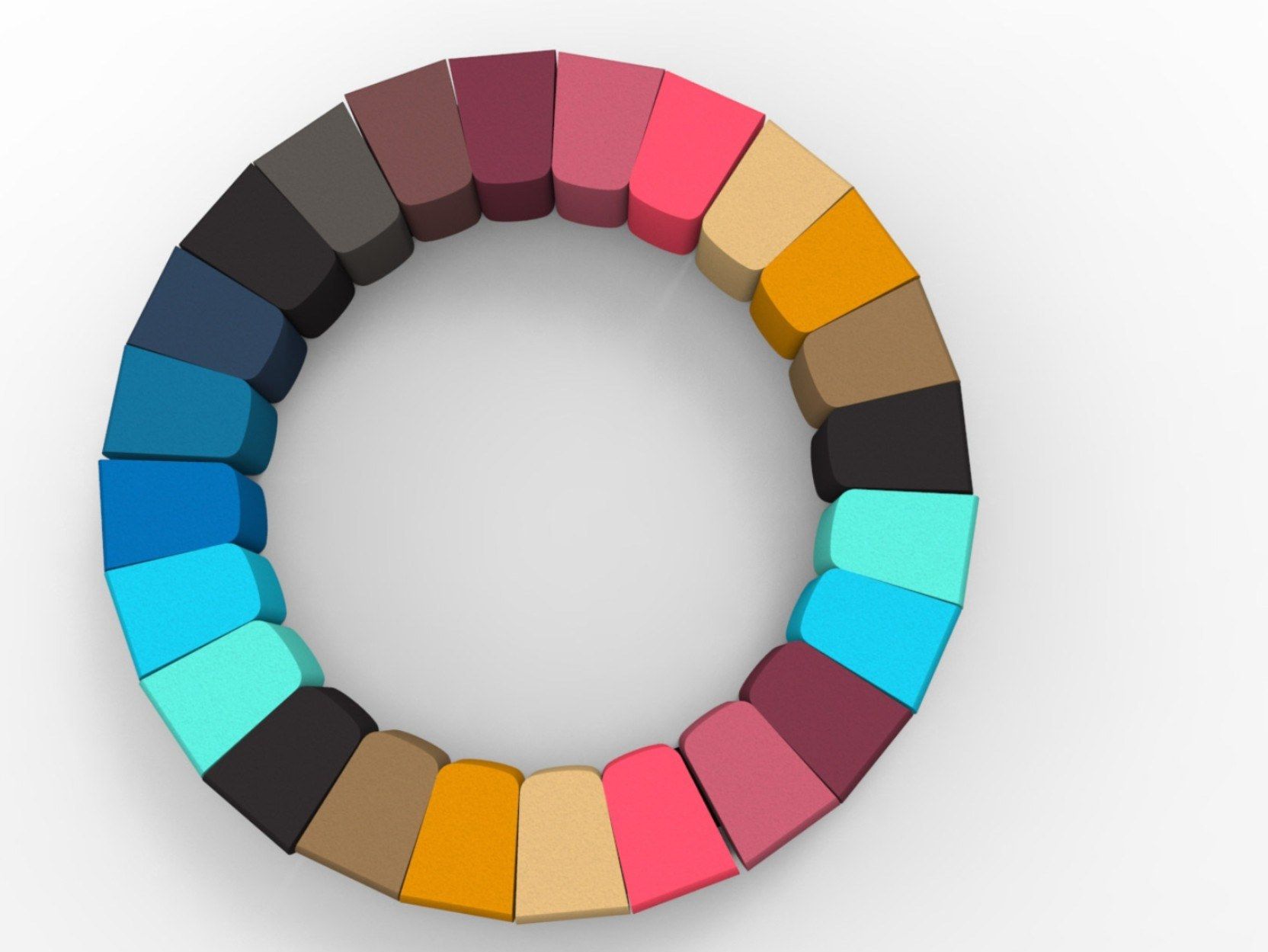 Модульный пуф из пены QM Quinze & Milan UDA ARCH-00098284 - Вид №11