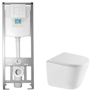 Комплект инсталляции Di с безободковым унитазом Iddis Lahta