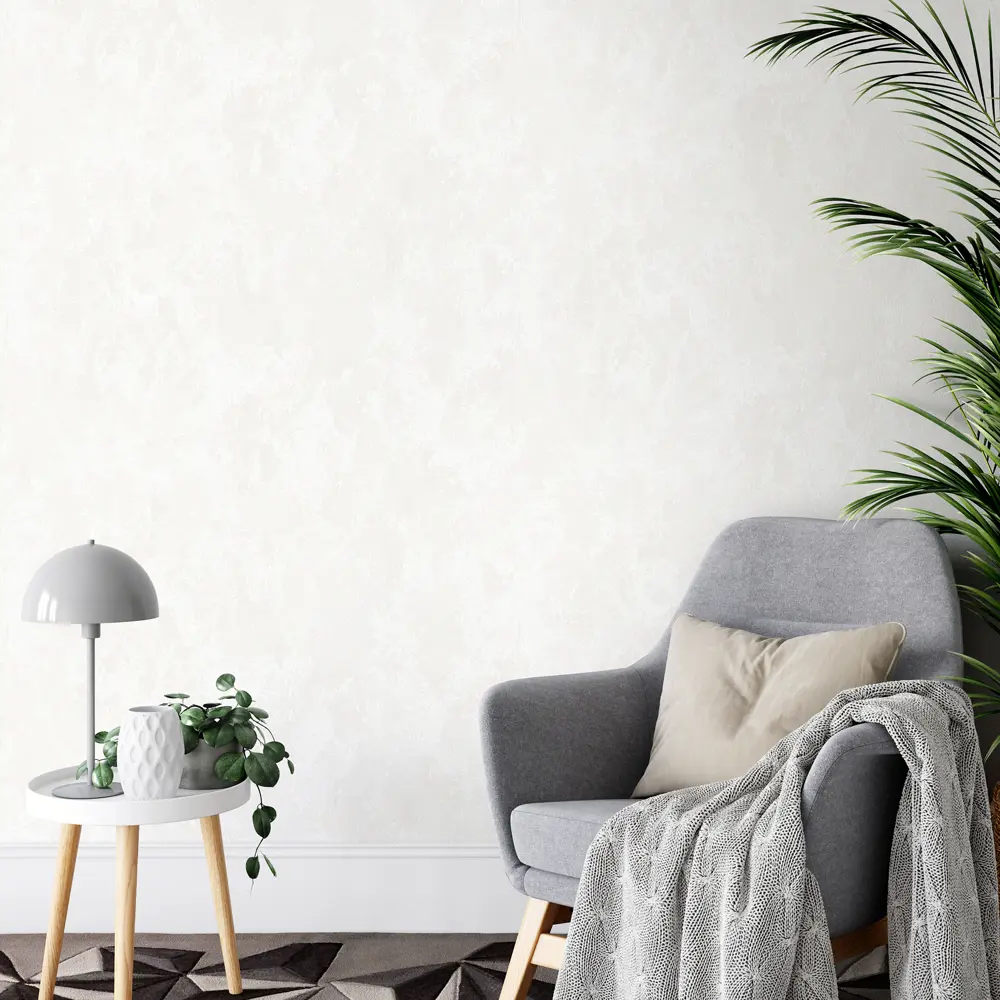 АСПЕКТ РУ Муза - флизелиновые обои белые под покраску 1.06 м 87964084 STLM-0076426 - Вид №2