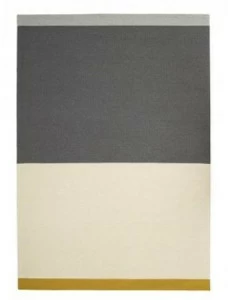 valerie_objects Прямоугольный коврик ручной работы из шерсти в полоску  V7017003l/m/s