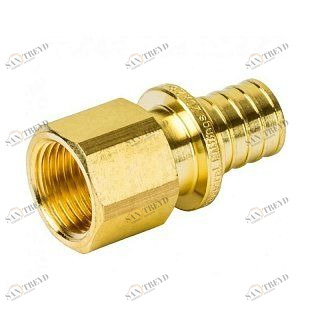 Переходник ВР 16x3/4" аксиальный для труб из сшитого полиэтилена STOUT SFA0002001634