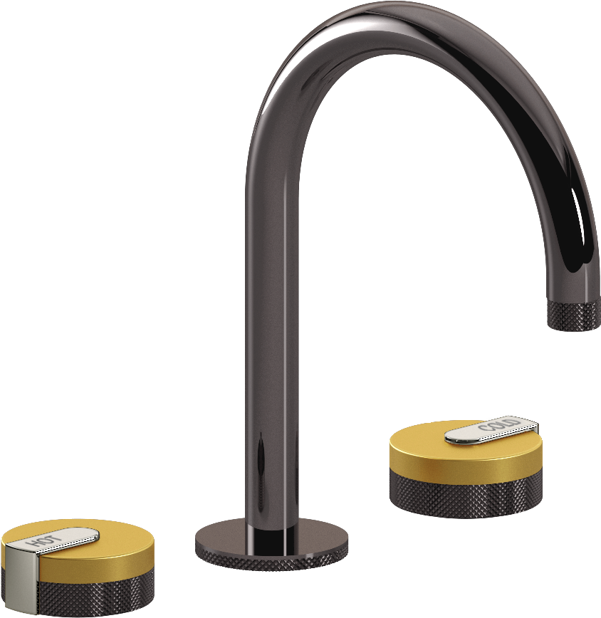 E-11512-R1BAU-L1PC-OX Смеситель для умывальника на 3 отвертия GRAFF MOD+