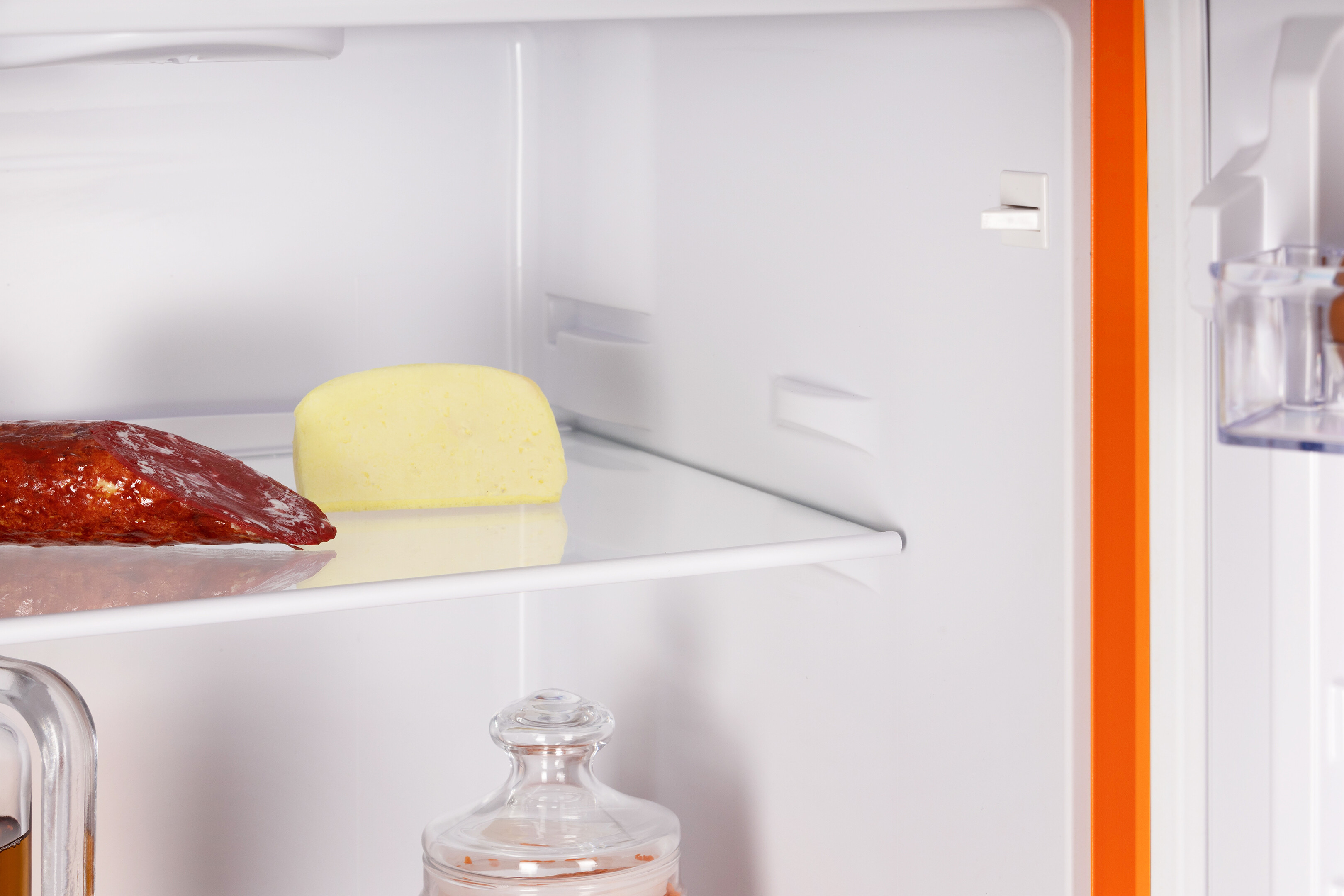 9021271 Холодильник с морозильником   Nordfrost NRB 154 Or оранжевый STDN-0008397 - Вид №5