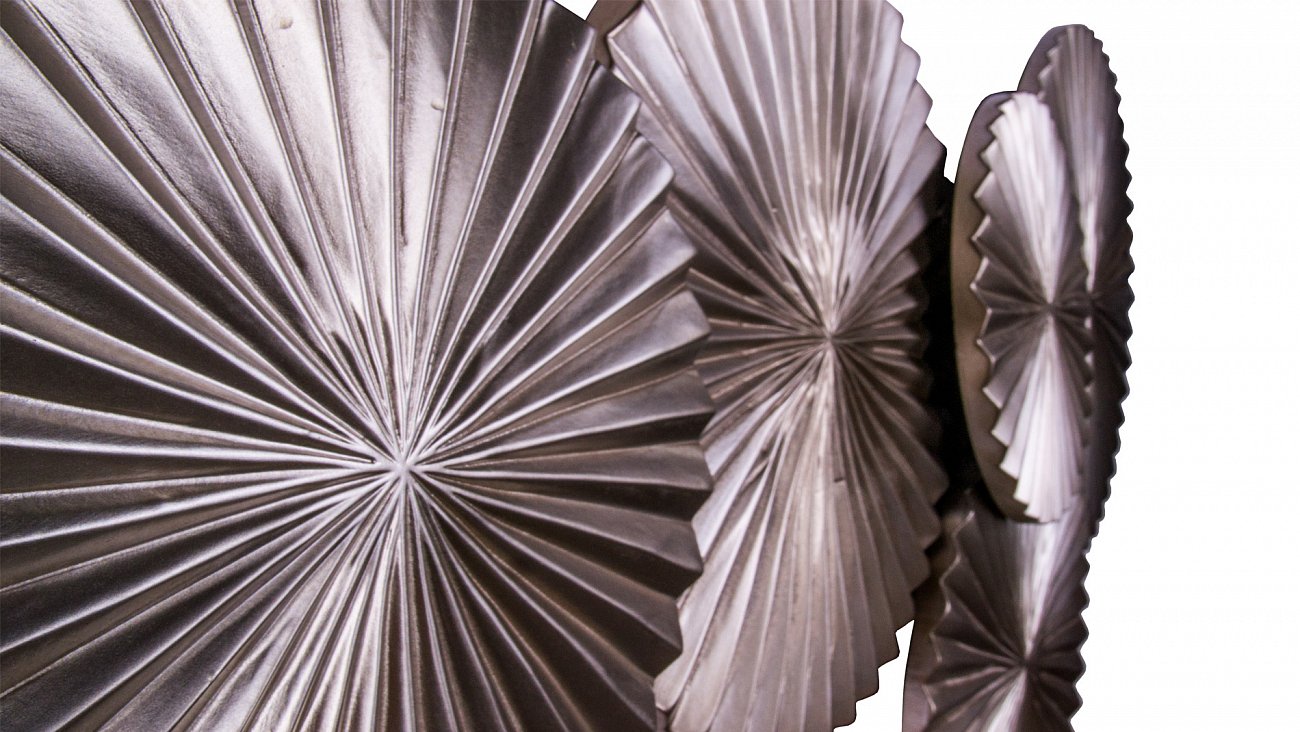 Настенное панно из дерева inflow gold 130см.*85см. EVENHOME ДИЗАЙНЕРСКИЕ 129708 Шампань  - Вид №3