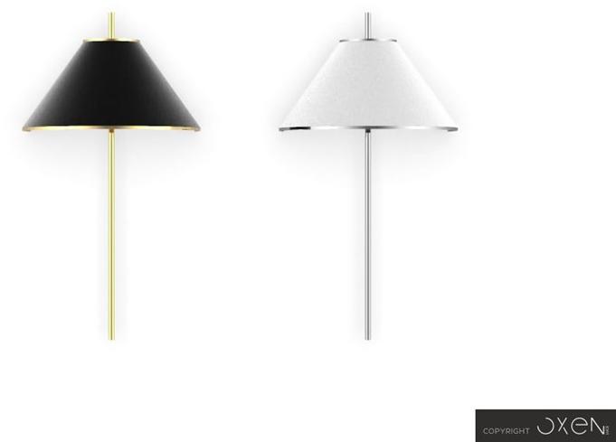 NEXO LUCE Светодиодный настенный светильник из стали Oxen wall/ceiling lamp 7118c0 - Вид №3