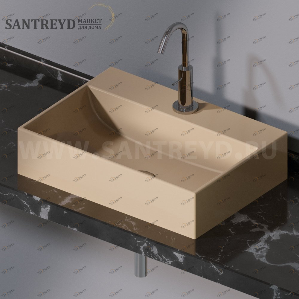 L240110 Накладная раковина на столешницу  прямоугольная A. e T. Italia THIN AeT ITALIA