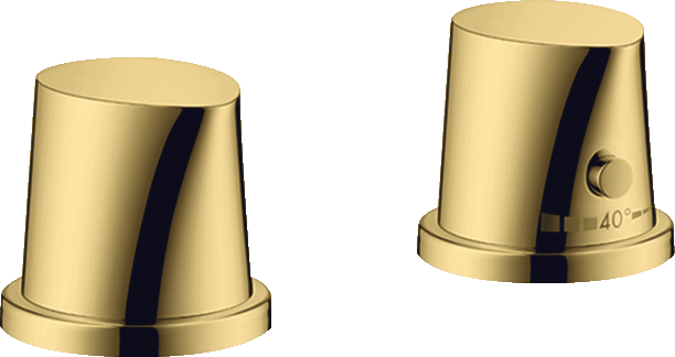 12422990 Термостатический смеситель для ванны на 2 отверстия AXOR STARCK ORGANIC