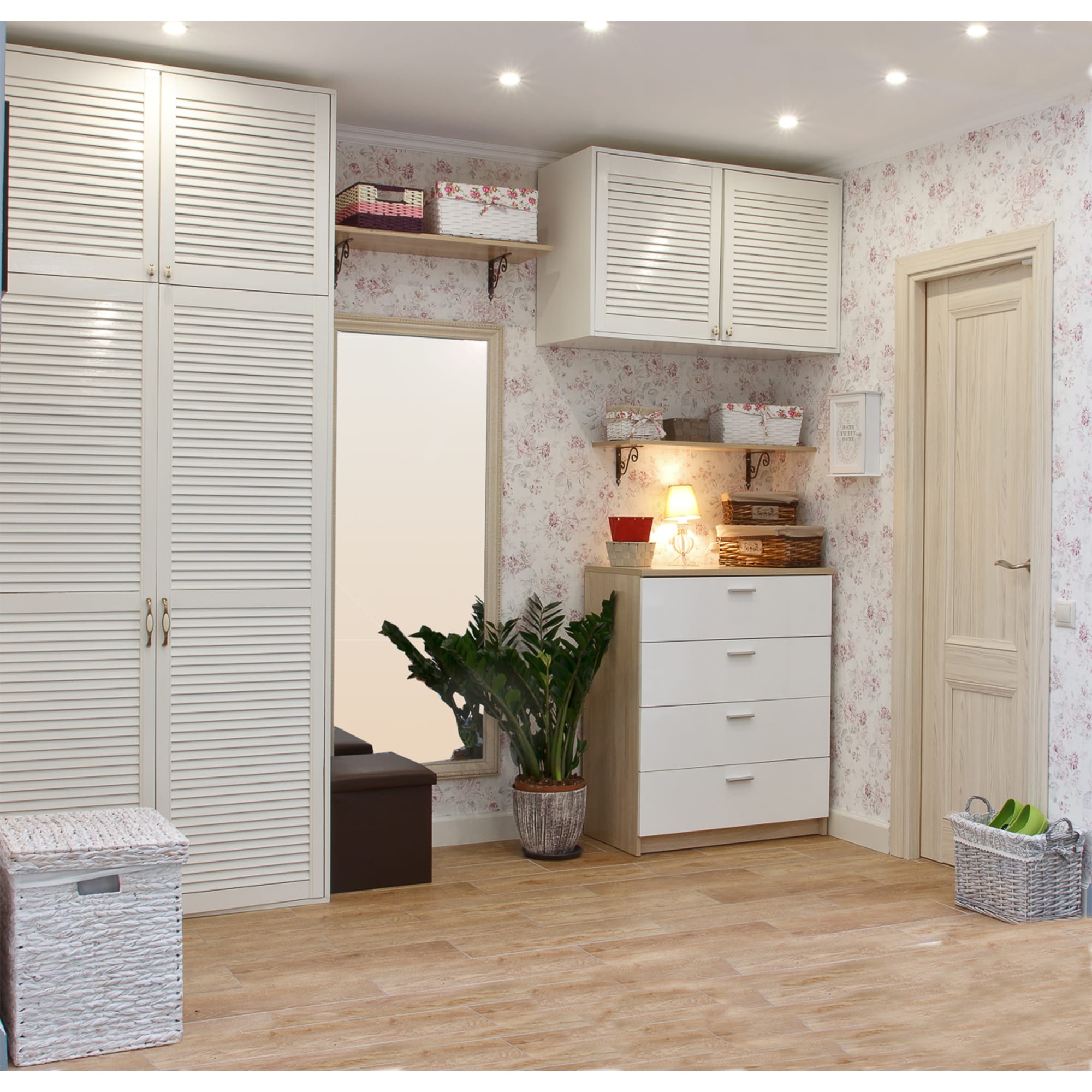 18592745 Каркас комода 99x80x44,3 см, 4 ящика, цвет дуб сонома Santreyd  - Вид №7