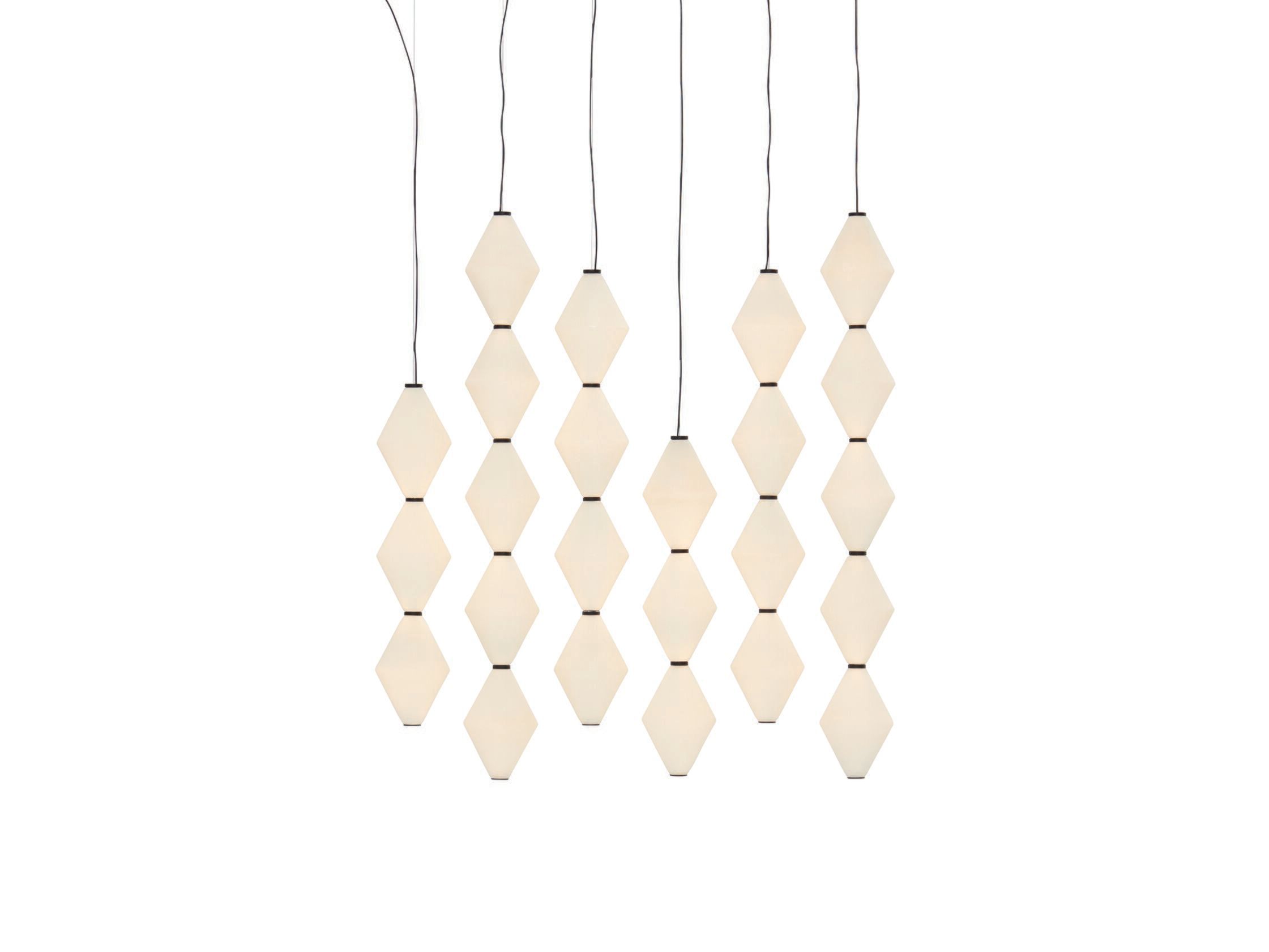 Модульная стеклянная светодиодная подвесная лампа DE PADOVA Helium Mini ARCH-00055138