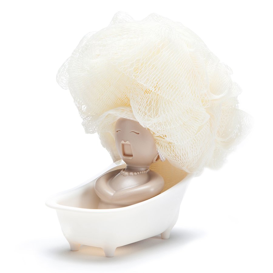 Держатель для кухонного скребка бежевый Soap Opera PELEG DESIGN ДИЗАЙНЕРСКИЕ 00-3871463 Бежевый;белый;коричневый  - Вид №1